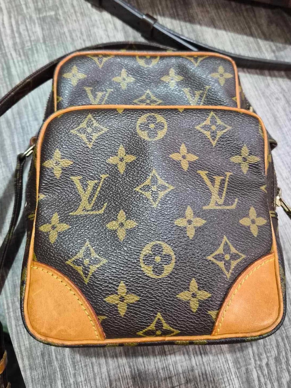Louis Vuitton AMAZONE monogram crossbody bag